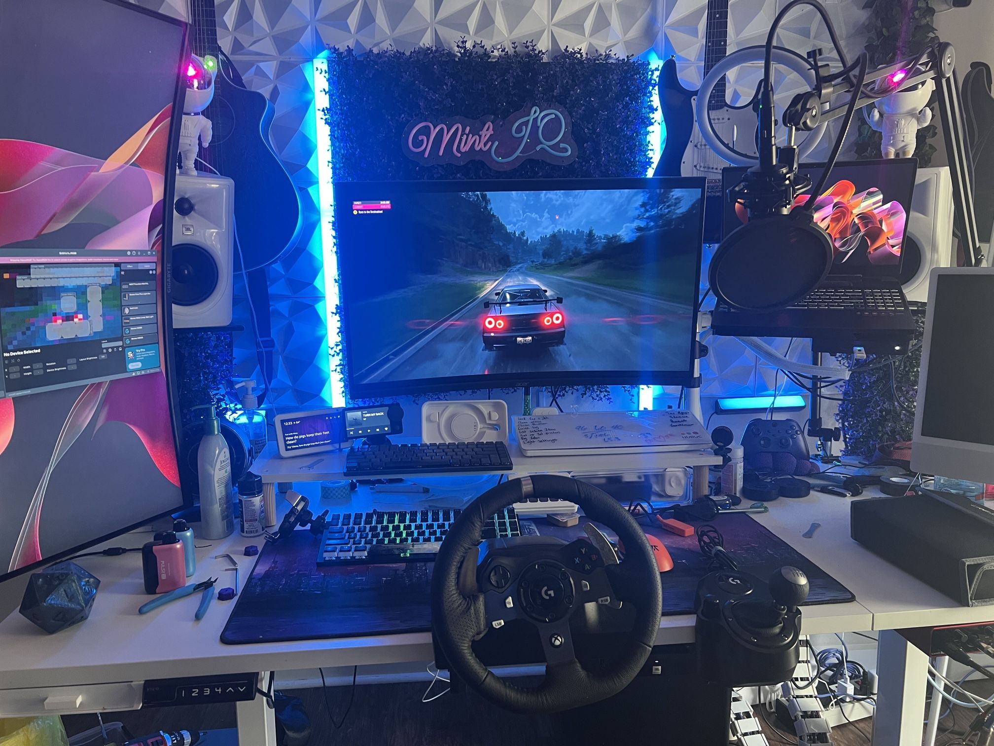 Logitech Racing Wheel With Shifter
