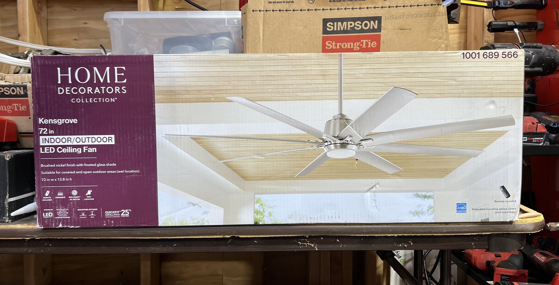 LED Ceiling Fan