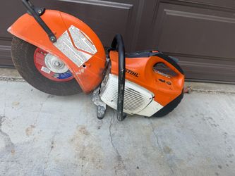 Stihl ts420 concrete cut off saw