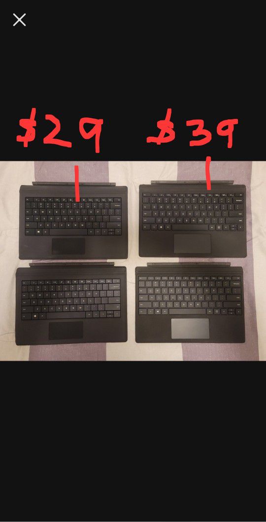 Microsoft Surface Pro Keyboard Type Cover