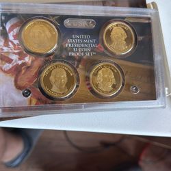 US Presidential $1 Coin Proof Set 