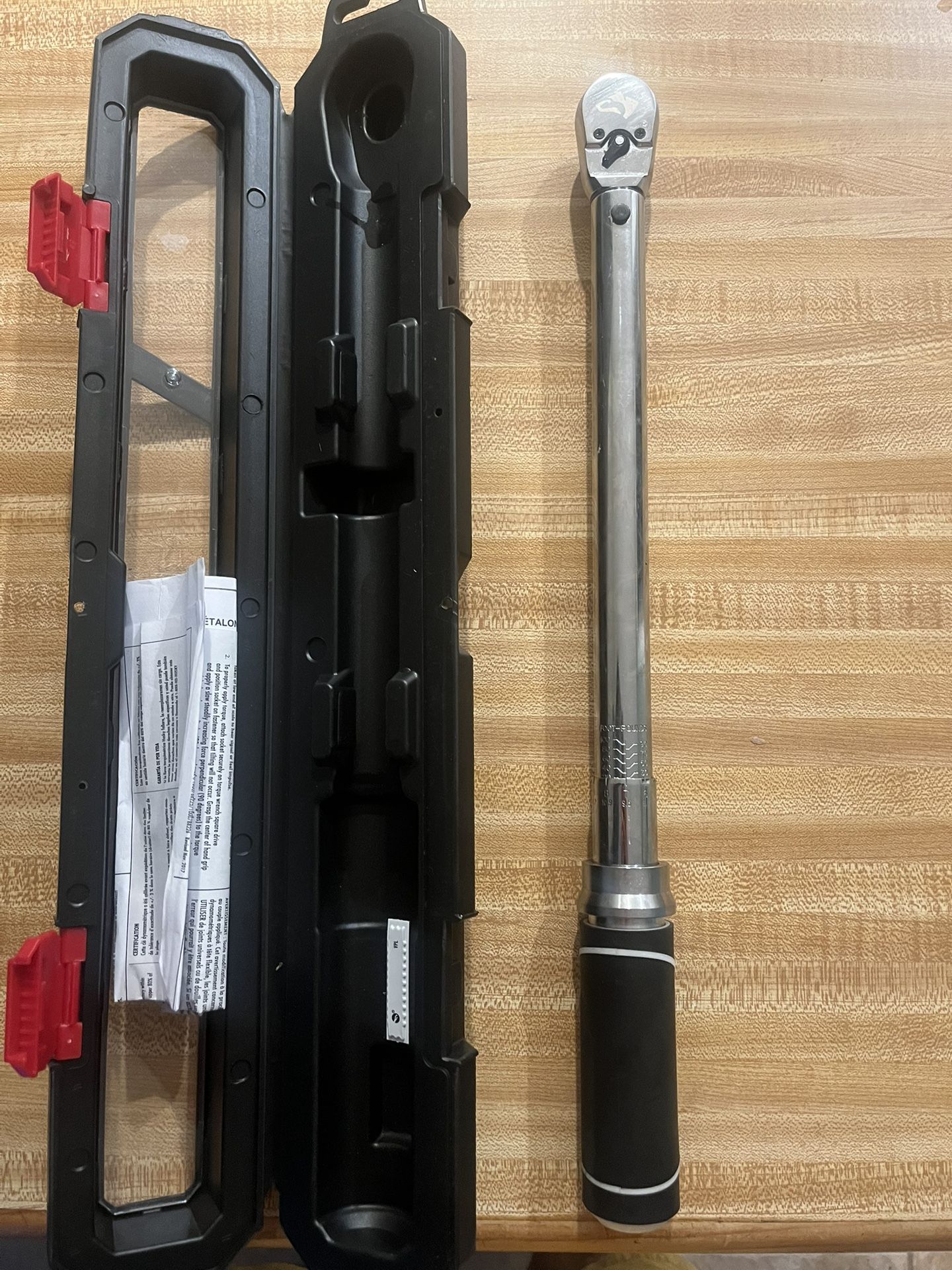 Husky 3/8” Drive Torque Wrench