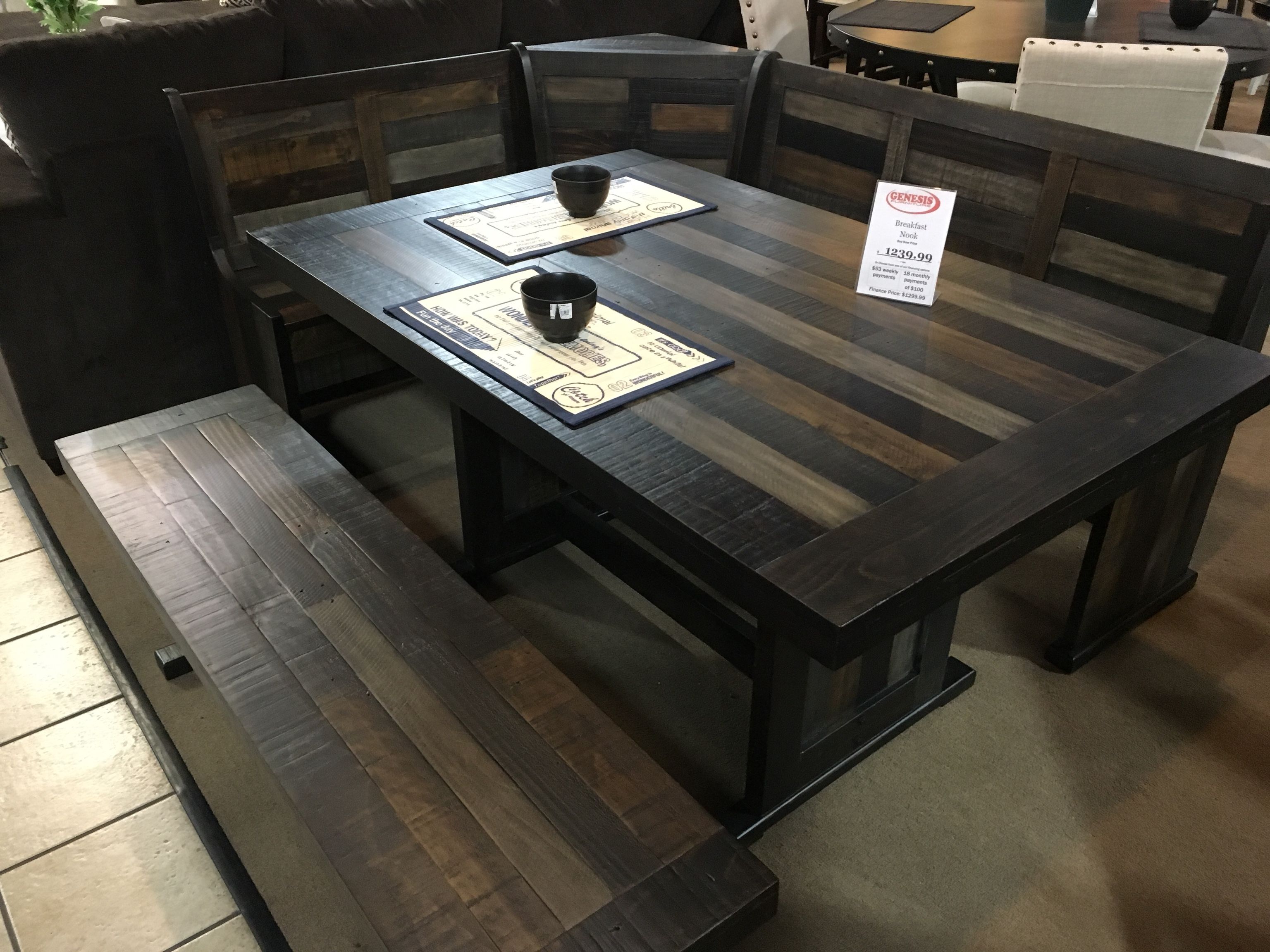 Breakfast Nook - ONLY $1239