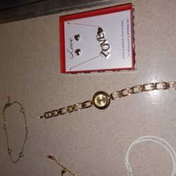 Mixed Jewlery And Watch