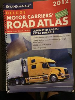 RAND McNALLY DELUXE ROAD ATLAS
