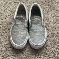 Shimmery Vans Oldskool Sk8 Slip On Sneakers Size 13.5