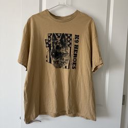 K9 Shirt Men Size XXL