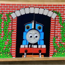 Vintage Collectable Thomas The Train Locker And Train Sets