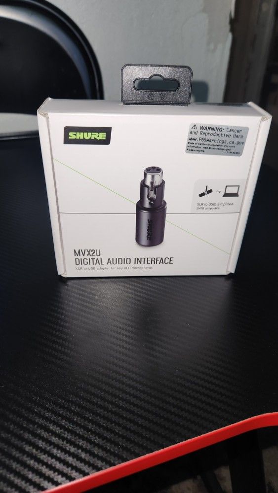 Shure MVX2U Digital Audio Interface