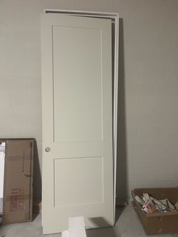 Solid wood interior door