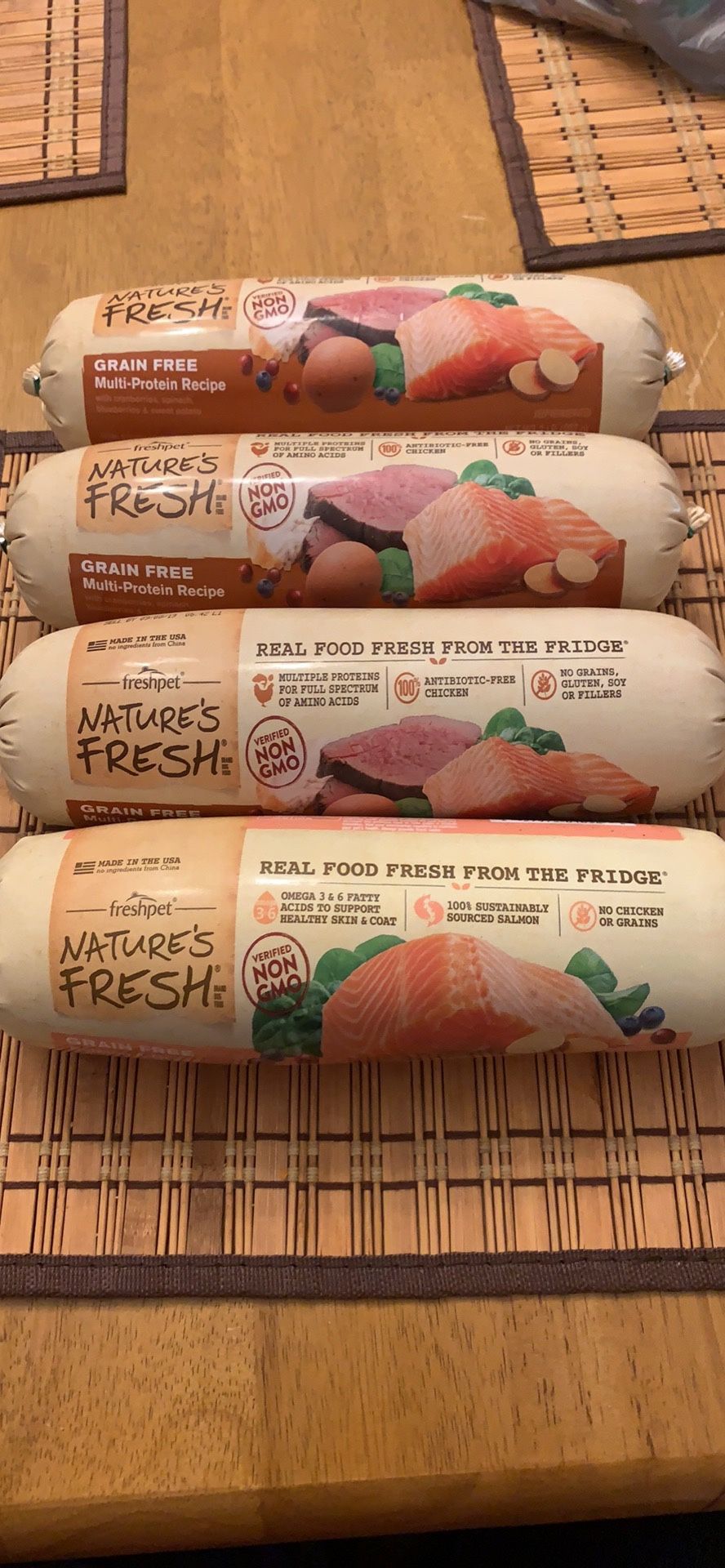 4 Cases of Fresh Pet Natures Fresh Dog Food