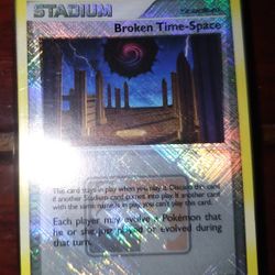 Pokemon Broken Time-Space 104/127 League Promo Crosshatch x40 Holo 