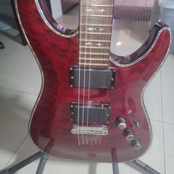 Schecter Diamond Series Guitar With Stand