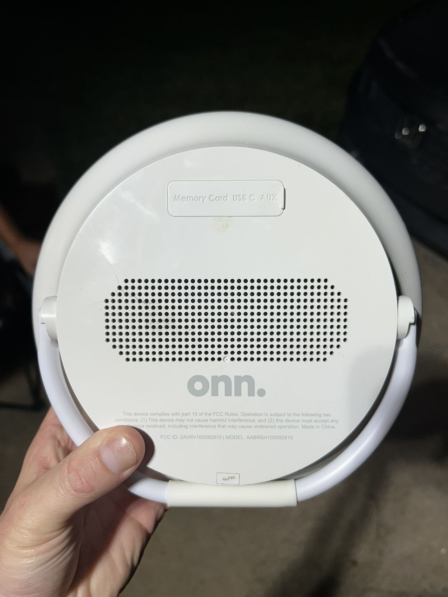 Onn Portable Bluetooth Speaker