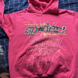 Spider Hoodie (pink)