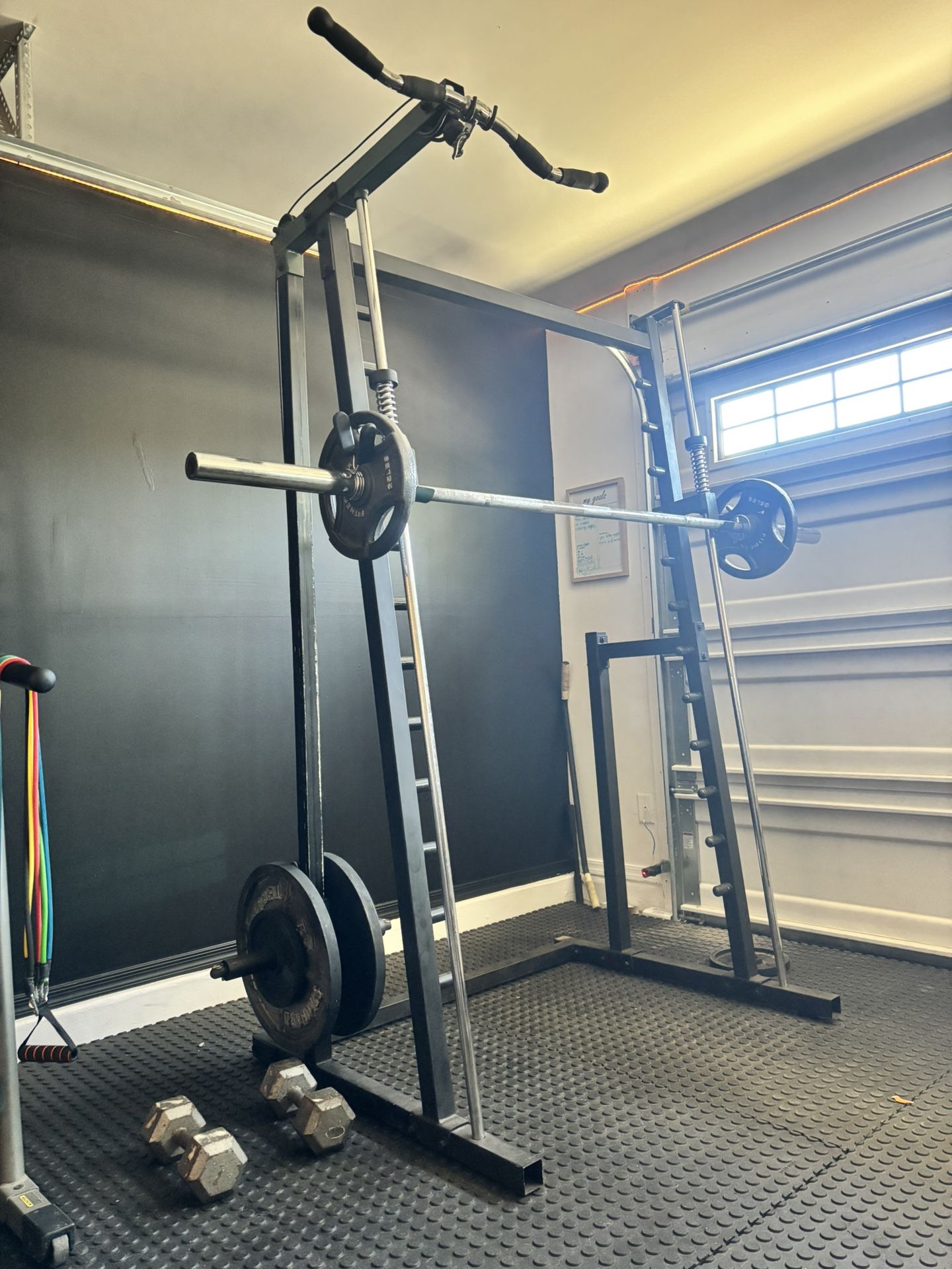 Squat/bench Rack W Cable