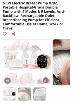 NCVI Electric Double Breast Pump 8782