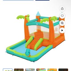 Blow up water bounce