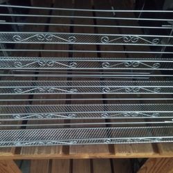 FIVE TIRE VINTAGE NAIL POLISH RACK