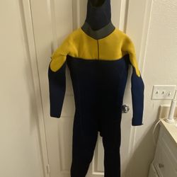 Medium Tall, one piece Wet Suit