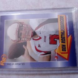 Ben Roethlisberger Rated rookie Card