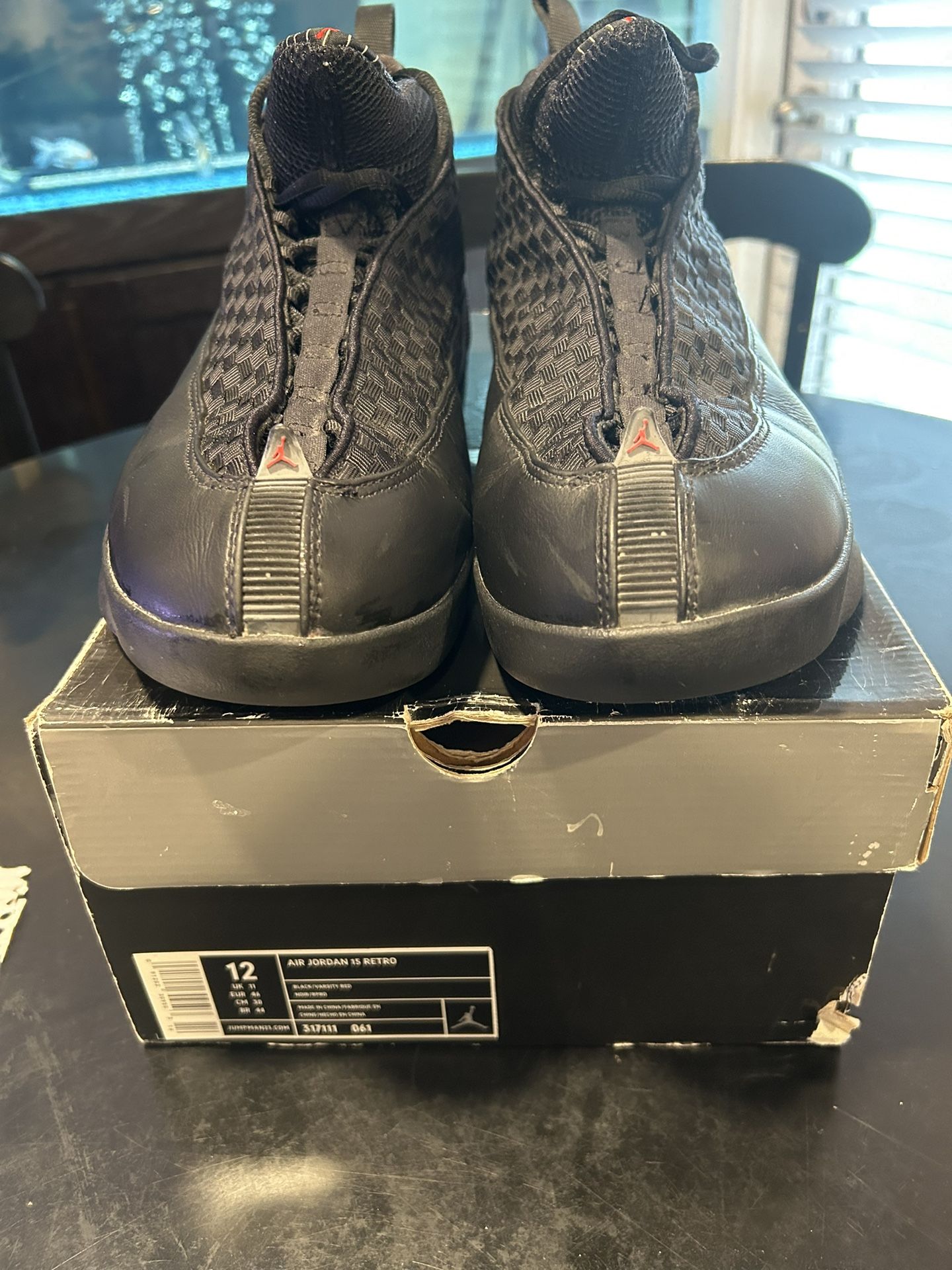 Jordan 15 Stealth Size 12