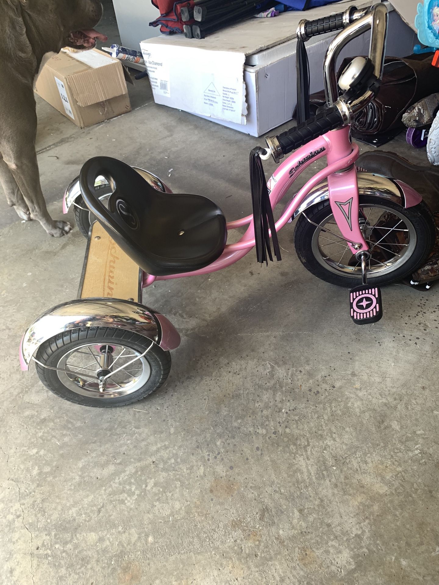 Pink Schwinn toddler bike new condition