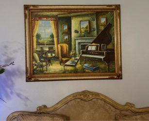 Original European oil painting  moving soon!