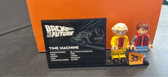 LEGO Back to the Future Time Minifigures