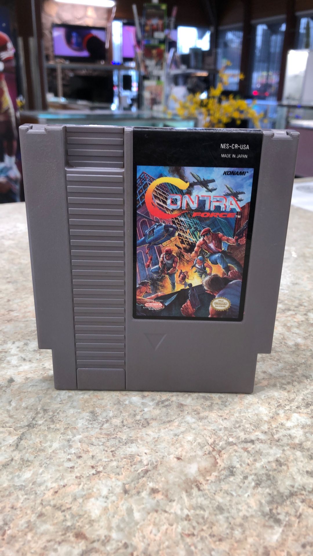 Contra Force For NES Game Cartridge