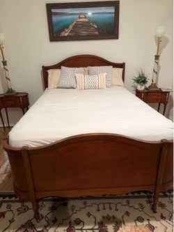 Solid wood full bedroom set
