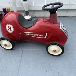 Vintage Radio Flyer Model 8 Little Red Roadster