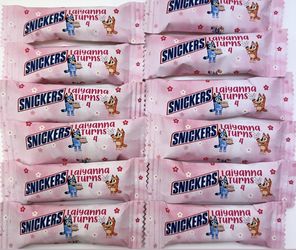 Bluey Chocolate Wrappers