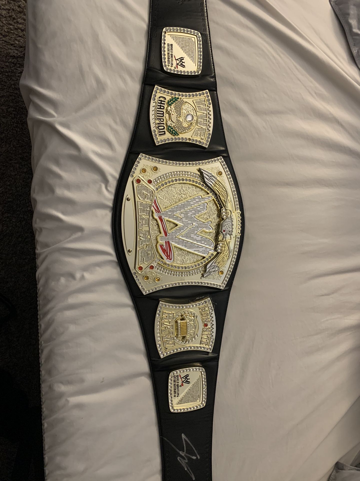 WWE Commemorative Spinner Belt (Acrylic Plastic)
