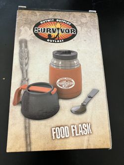 Survivor Themed Food Flask