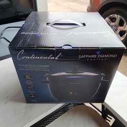 Rice Cooker, 1 to 12 Cups- NEW