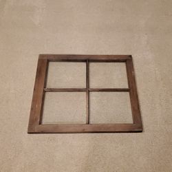Vintage Glass Window