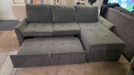 Couch with pullout