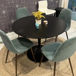 IKEA Round Table, Black 