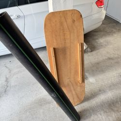 Rail To Rail 2 In 1 Balance Longboard Indo Board (DYI)