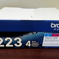 Brother TN223 4PK Toner Cartridges