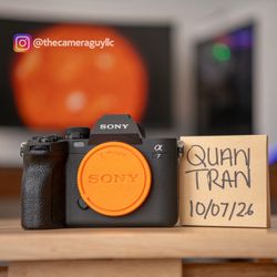 Sony a7iv camera