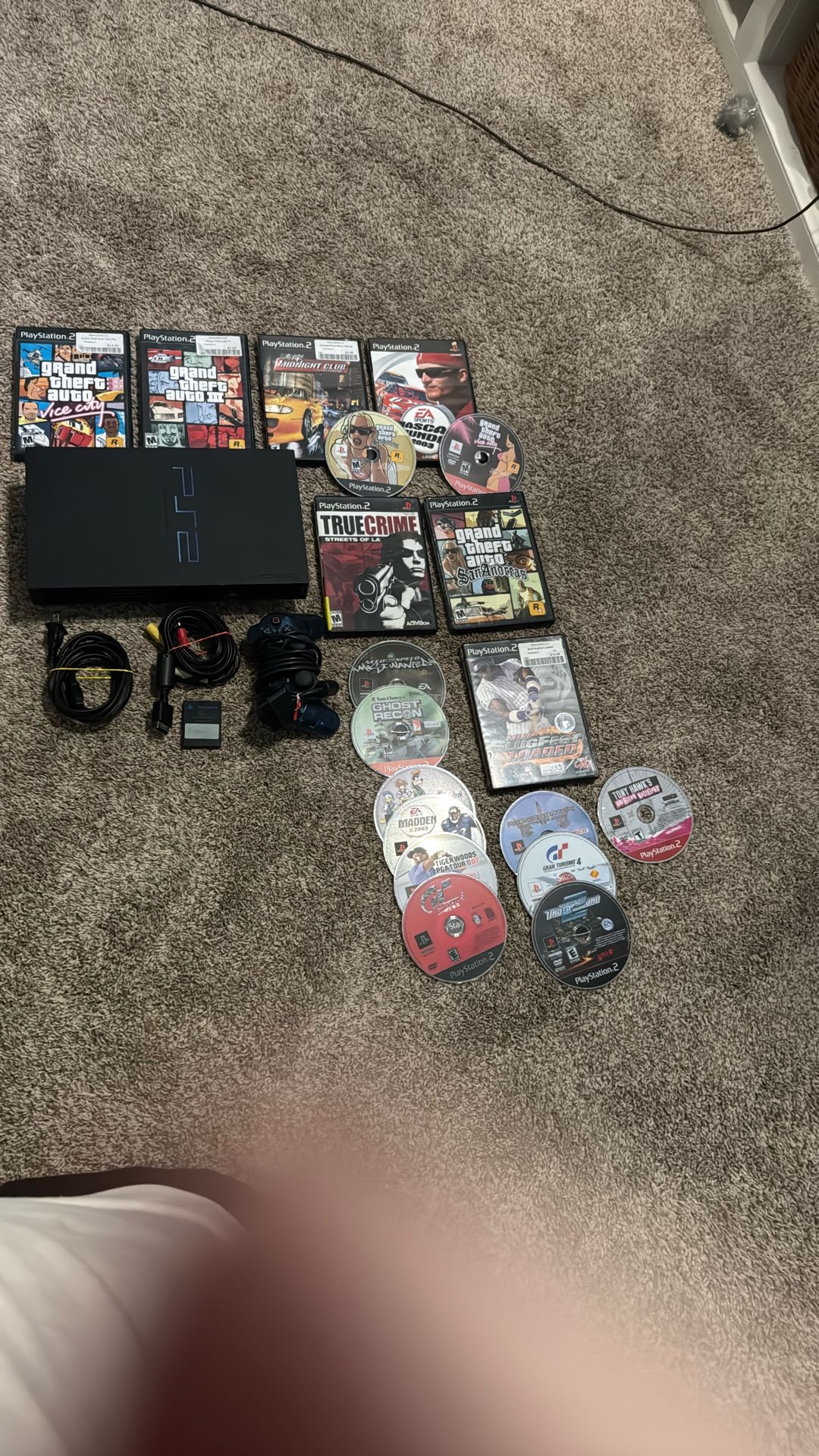 PS2 Cords Games Read Description Before Messaging 