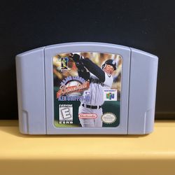 Ken Griffey Jr. Major League Baseball for Nintendo 64 N64 game console system Original