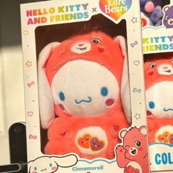 Hello kitty and friends x Care Bears Cinnamon Roll