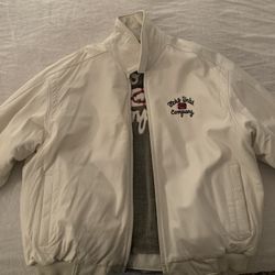 Vintage Ecko White Leather