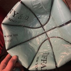 Tiffany & Co.. Spalding Basketball And Keychain