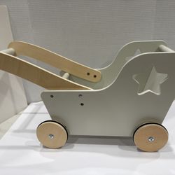 Moover wooden dolls pram