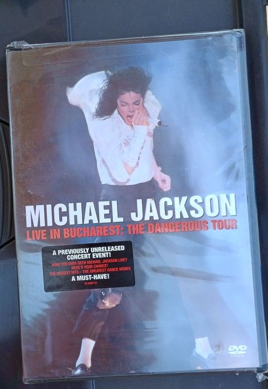 Michael Jackson: Live in Bucharest - The Dangerous Tour DVD New Sealed