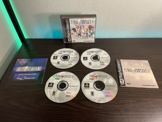 Final Fantasy IX 9 (Sony PlayStation 1, 2000) PS1 Black Label Complete tested